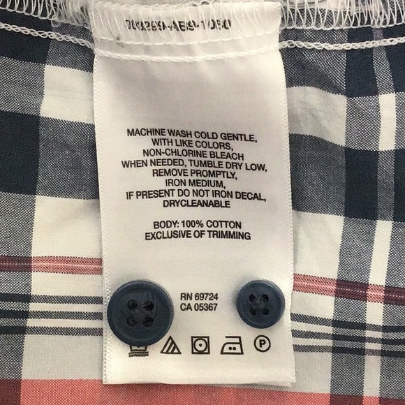 Columbia button down plaid shirt - Picture 4 of 5